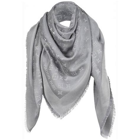 louis vuitton grey shawl|louis vuitton monogram shawl.